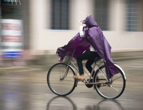 ¿Cómo circular en bici con lluvia?